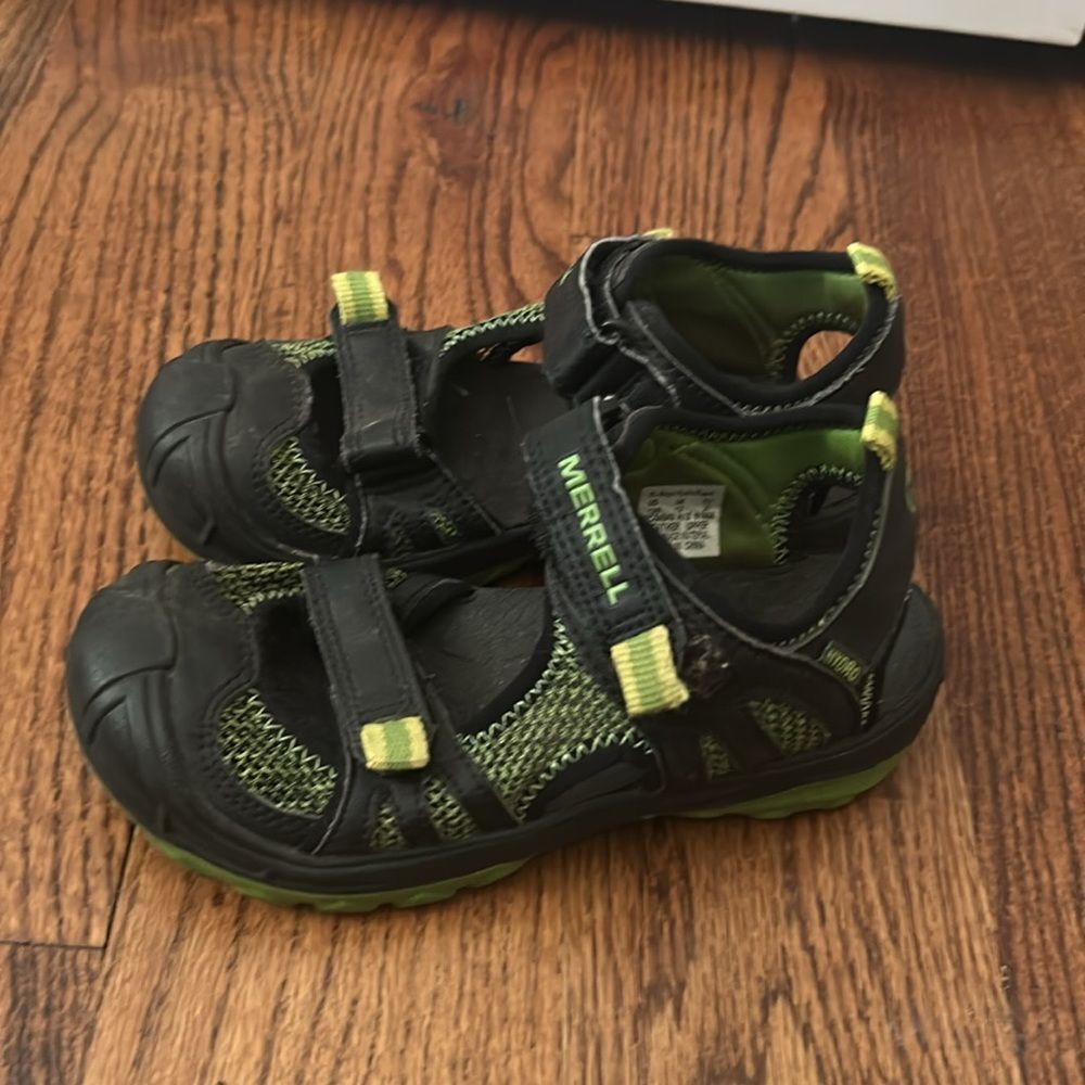 Merrell Hydro Boys Rapid Sandals Size 13 - Picture 2 of 5